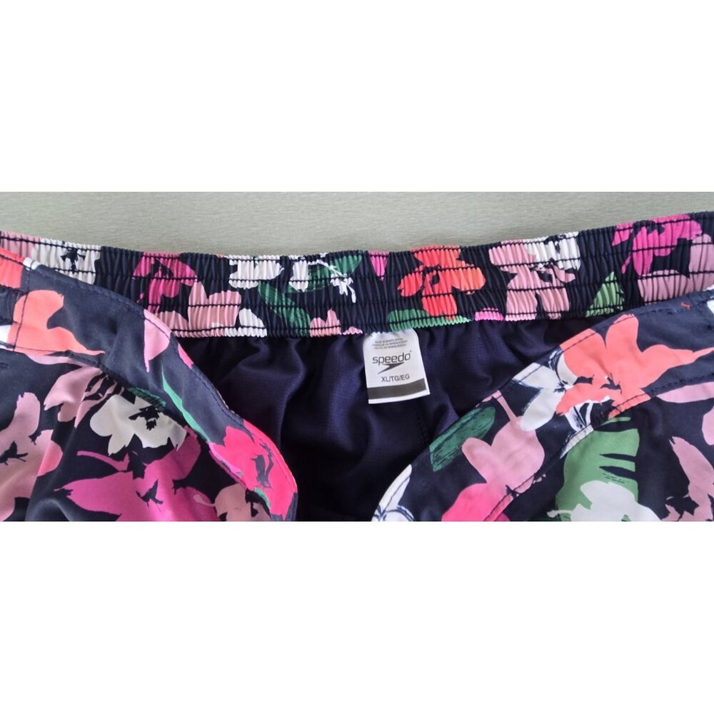 Speedo Women's Swim Skort Floral Size XL Black Floral - Picture 8 of 12